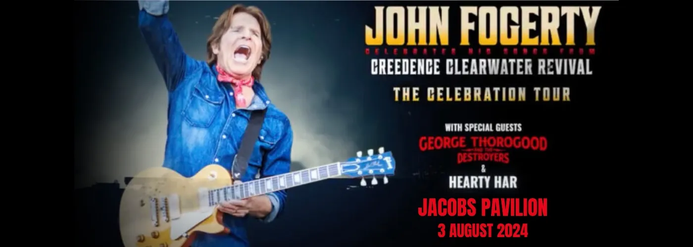 John Fogerty: The Celebration Tour with special guests George Thorogood and The Destroyers and Heart Har