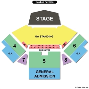 Jacobs Pavilion Seating Chart With Seat Numbers