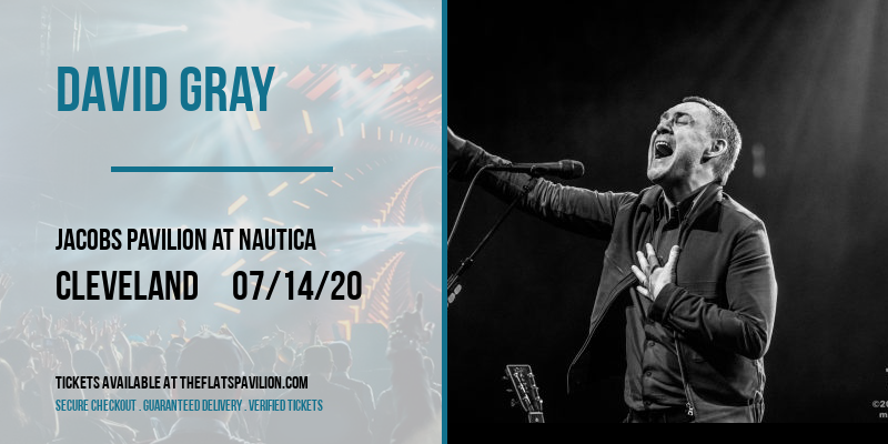 David Gray at Jacobs Pavilion at Nautica tickets David Gray at Jacobs Pavilion at Nautica