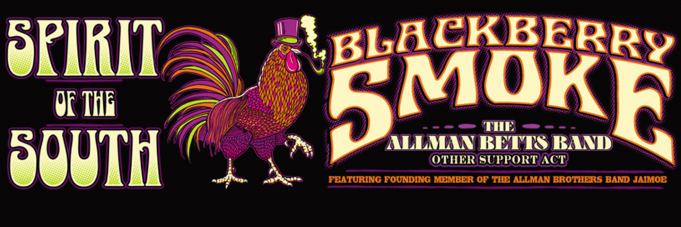 Blackberry Smoke, The Allman Betts Band, Jaimoe & The Wild Feathers