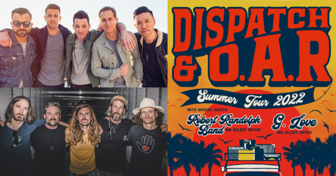 Dispatch & O.A.R. at Jacobs Pavilion at Nautica