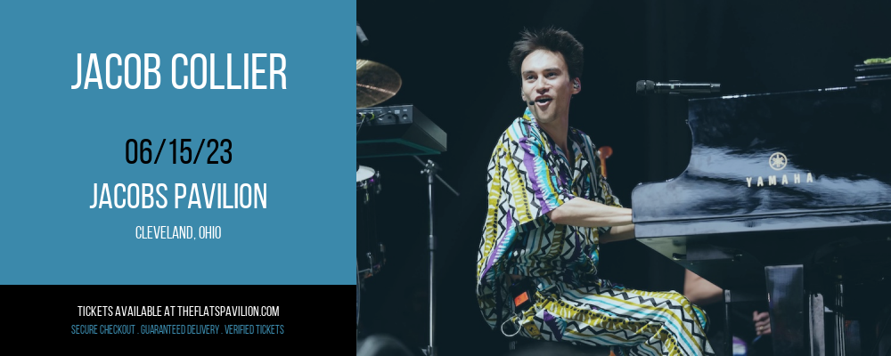 Jacob Collier [POSTPONED] at Jacobs Pavilion at Nautica
