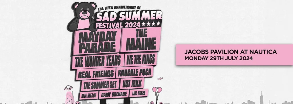 Sad Summer Festival at Jacobs Pavilion