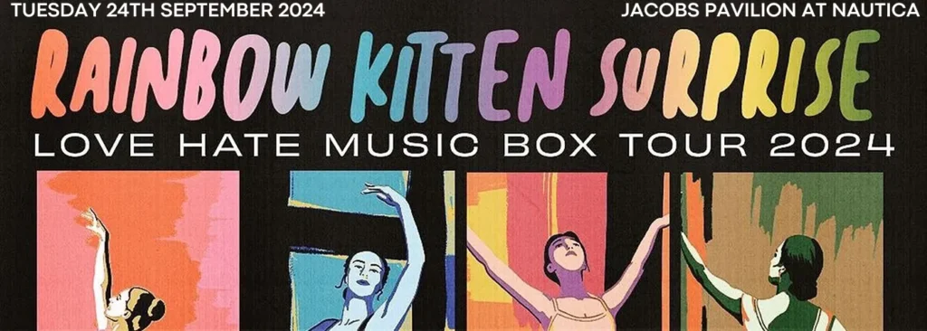 Rainbow Kitten Surprise at Jacobs Pavilion