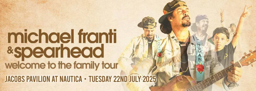 Michael Franti & Spearhead at Jacobs Pavilion