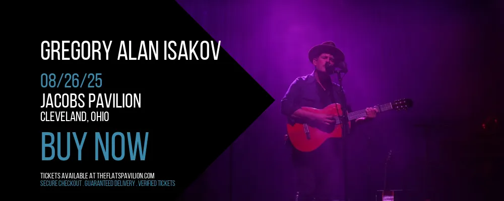 Gregory Alan Isakov at Jacobs Pavilion