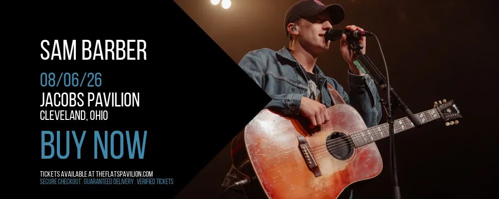 Sam Barber at Jacobs Pavilion